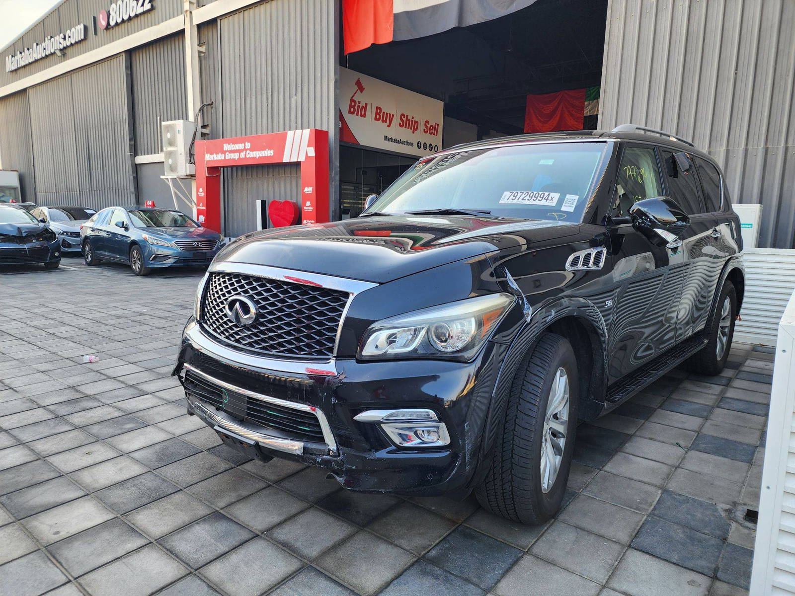 INFINITI QX80 2017 - Marhaba Auction Used Cars - Image 4