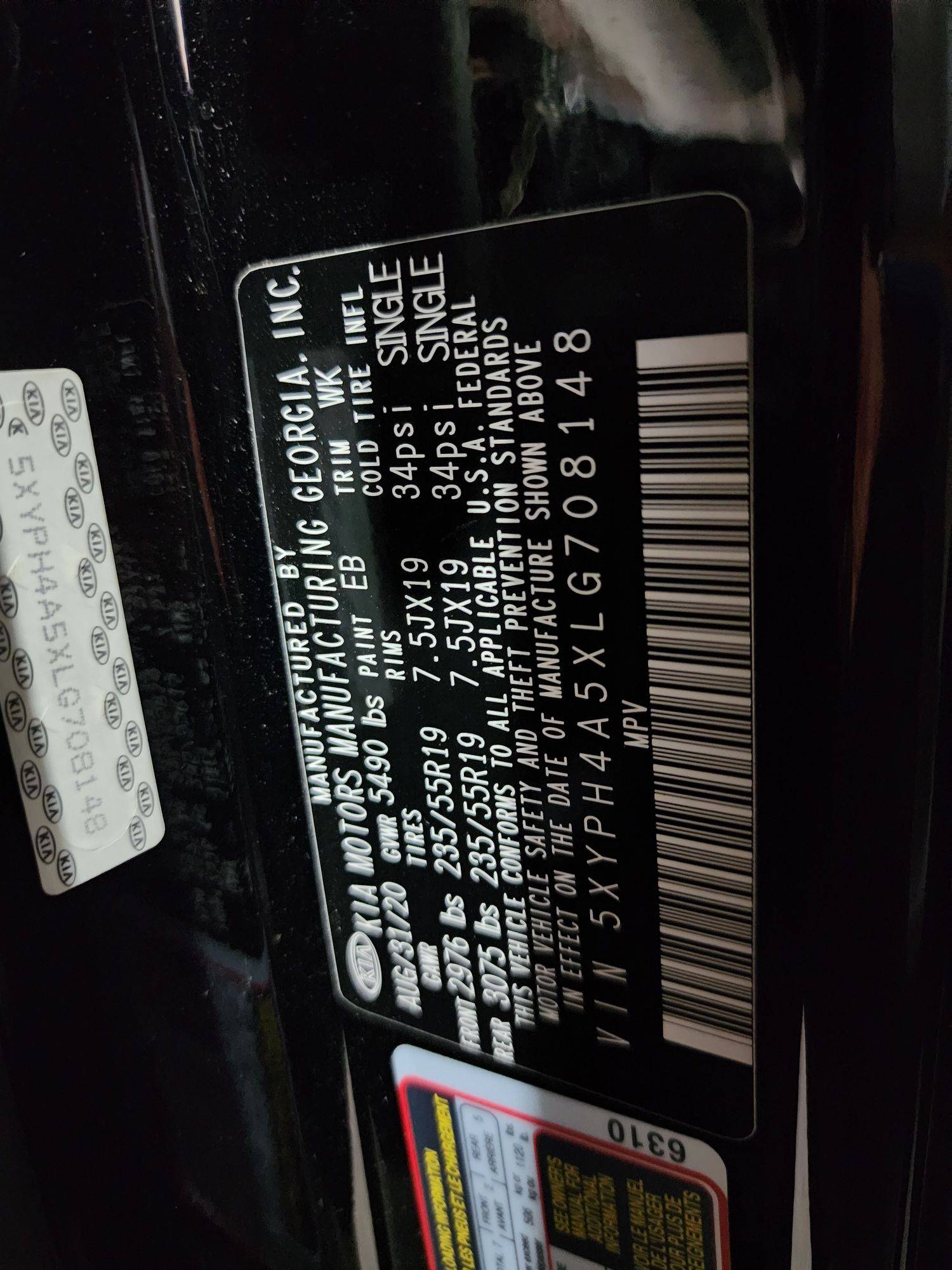 KIA SORENTO 2020 - Marhaba Auction Used Cars - Image 11