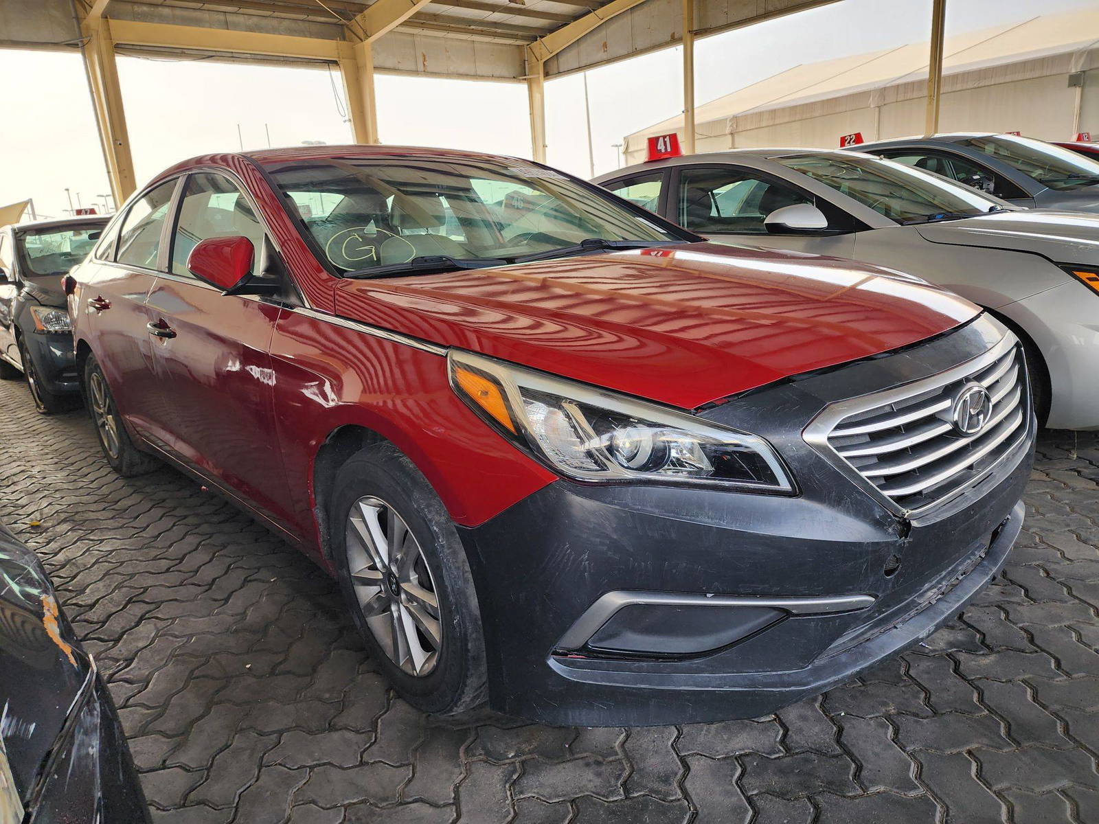 2017 HYUNDAI SONATA — 115347 Miles — Lot 49674064 — Souq - Marhaba Auctions Used Cars - Image 6