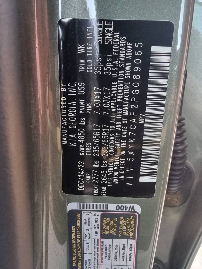 KIA SPORTAGE 2023 - Marhaba Auction Used Cars - Image 9