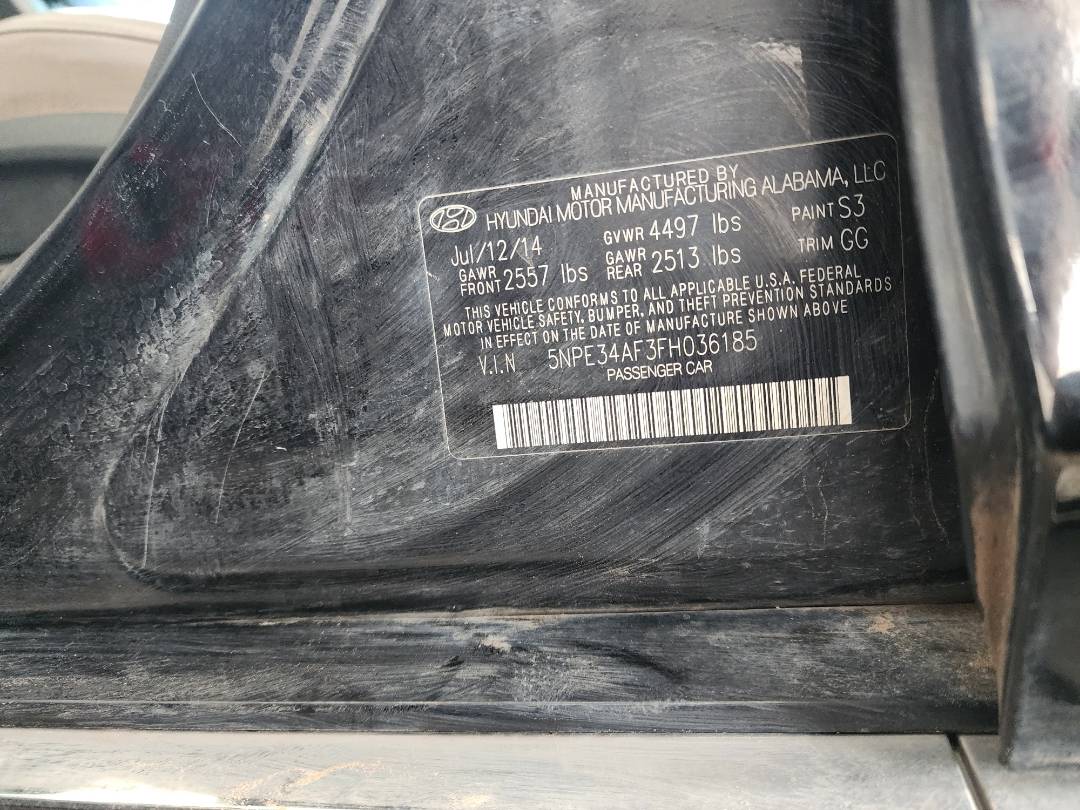 2015 HYUNDAI SONATA — 154203 Miles — Lot 77612653 — Main - Marhaba Auctions Used Cars - Image 11