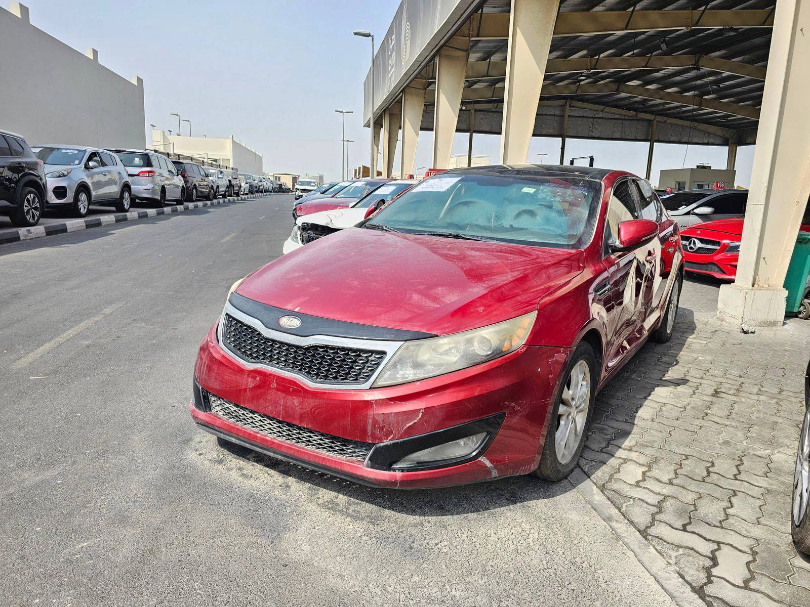 2013 KIA OPTIMA — 212928 Miles — Lot 37302877 — Ind. 12 - Marhaba Auctions Used Cars - Image 4