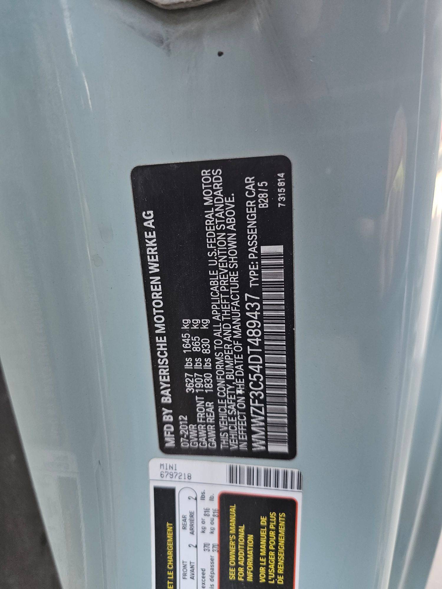 MINI COOPER CLUBMAN 2013 - Marhaba Auction Used Cars - Image 9