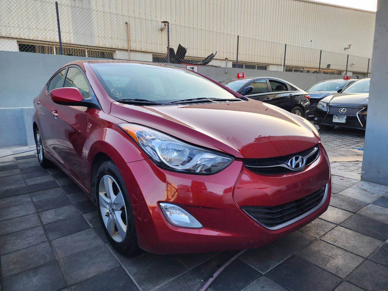 2012 HYUNDAI ELANTRA — 179394 Miles — Lot 59880824 — Al Quoz - Marhaba Auctions Used Cars - Image 3