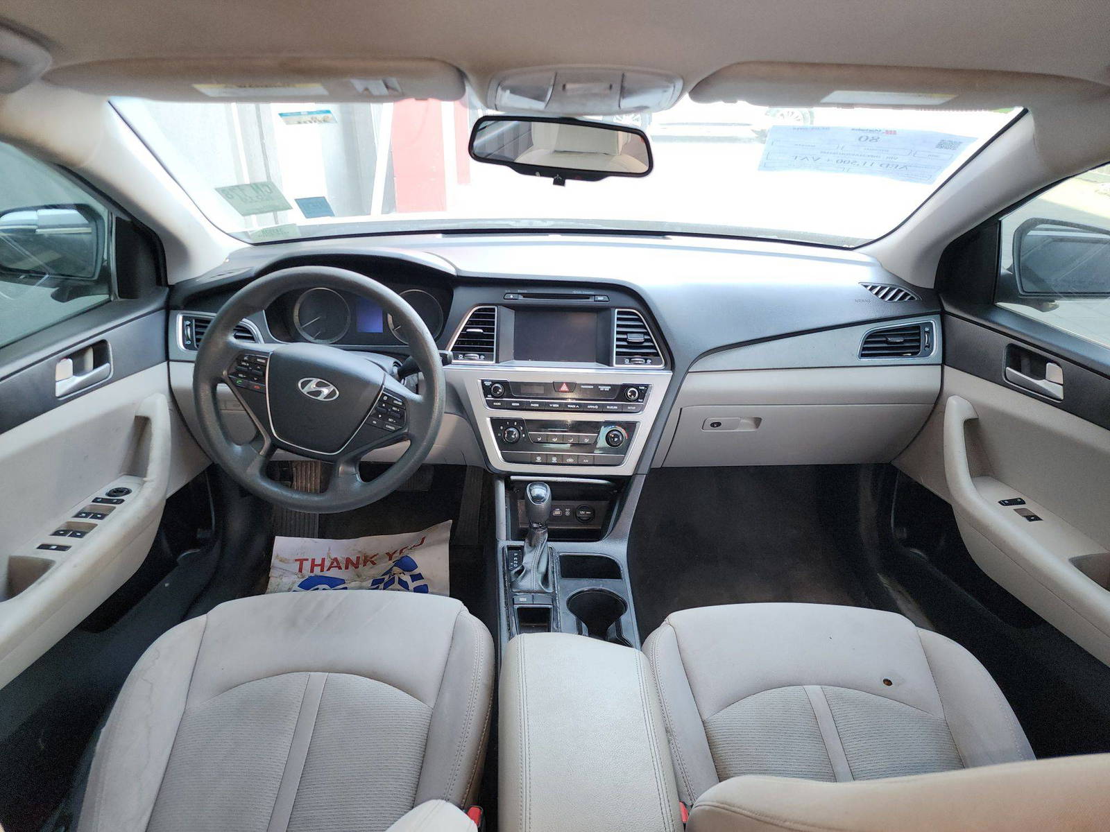 2016 HYUNDAI SONATA — 203042 Miles — Lot 343538 — Al Quoz - Marhaba Auctions Used Cars - Image 8