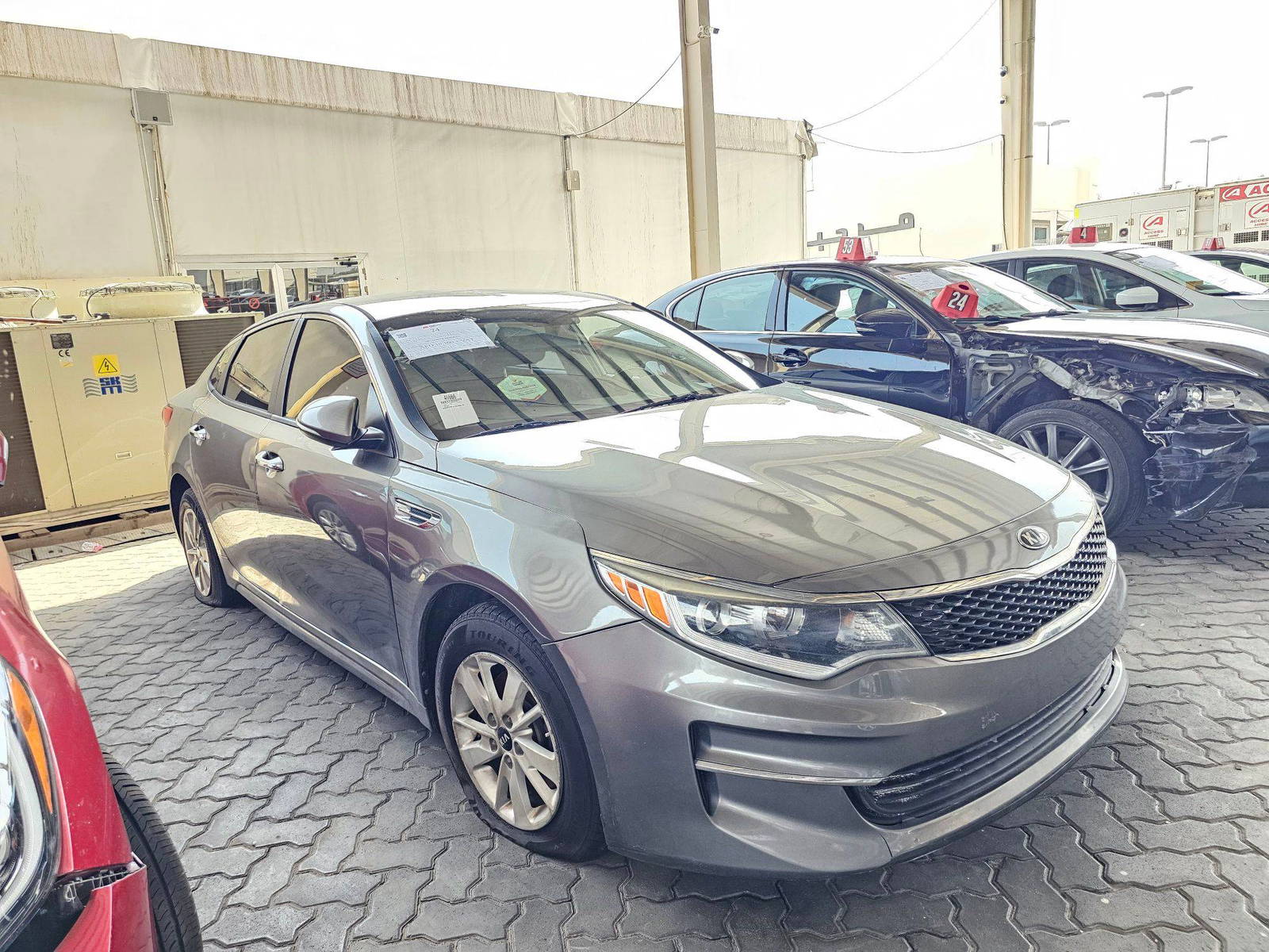 2016 KIA OPTIMA — 168886 Miles — Lot 46666 — Souq - Marhaba Auctions Used Cars - Image 3
