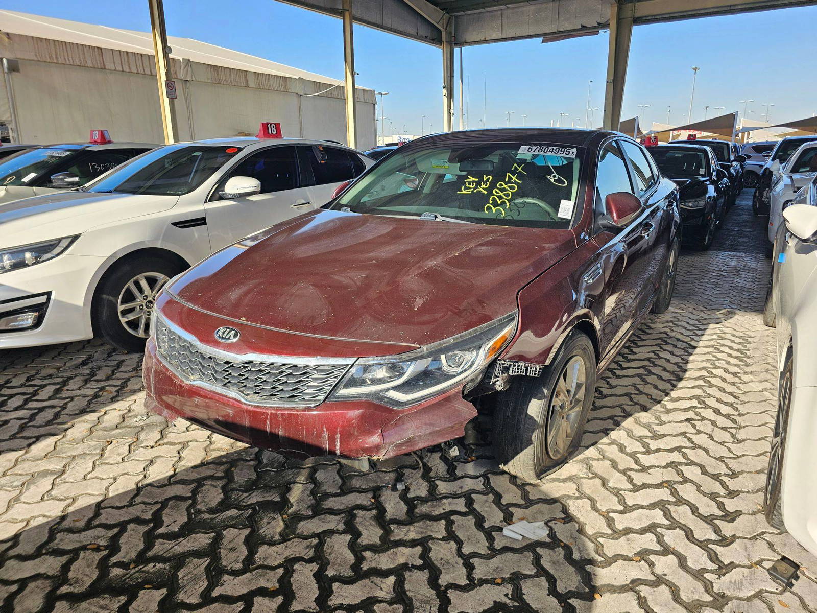 2019 KIA OPTIMA — 88040 Miles — Lot 6KG338877 — Souq - Marhaba Auctions Used Cars - Image 5
