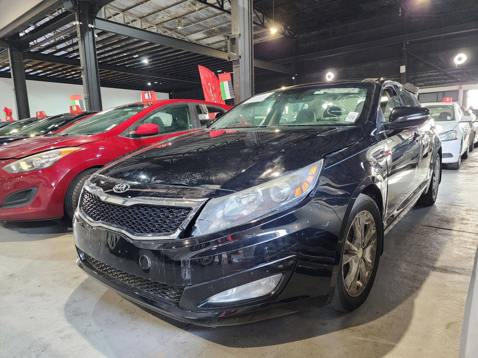 2013 KIA OPTIMA — 185223 Miles — Lot 215487 — Al Quoz - Marhaba Auctions Used Cars - Image 4