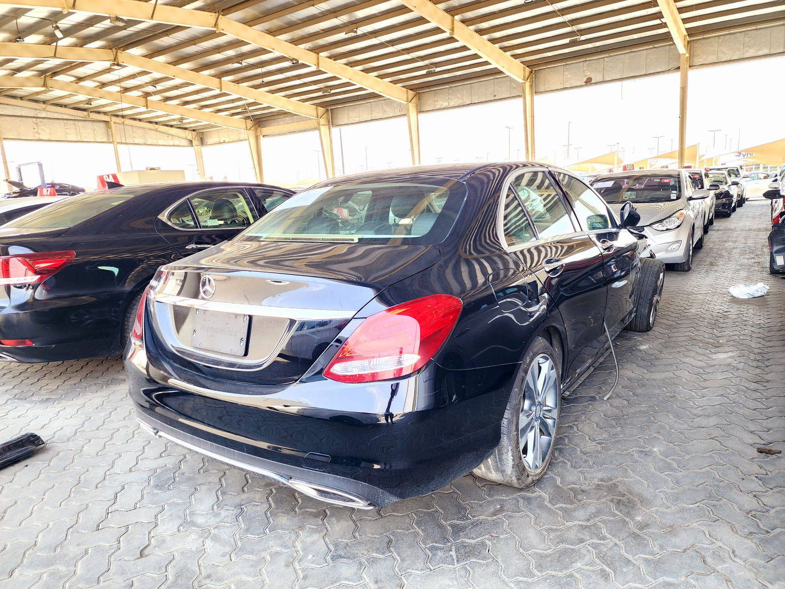 2017 MERCEDES BENZ C300 — 106006 Miles — Lot JB4HU203999 — Souq - Marhaba Auctions Used Cars - Image 3