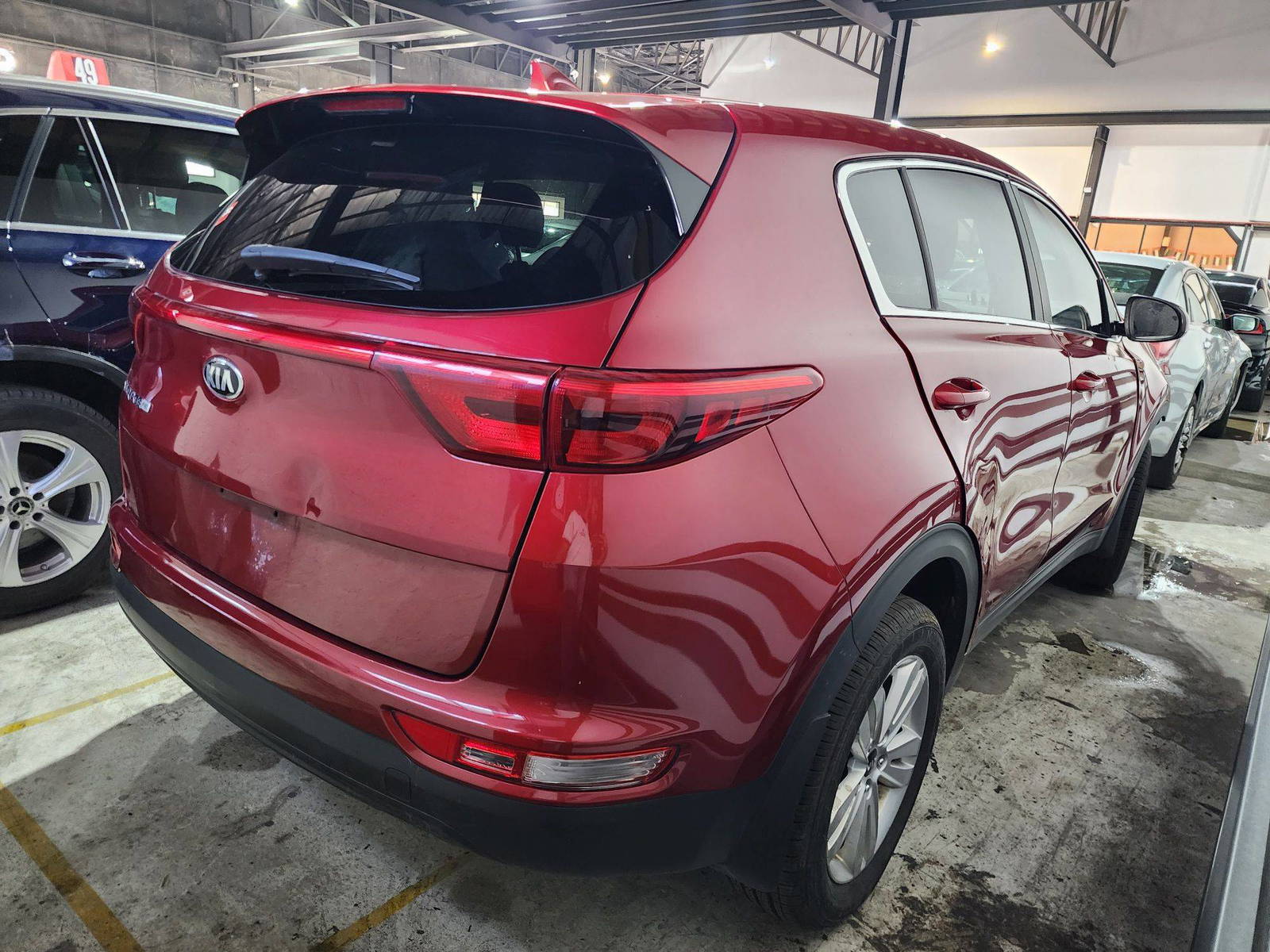 2019 KIA SPORTAGE — 111955 Miles — Lot 588496 — Souq - Marhaba Auctions Used Cars - Image 4