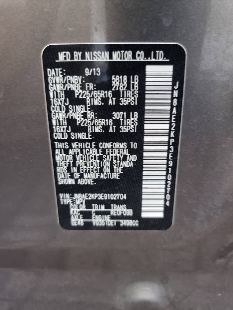 NISSAN QUEST 2014 - Marhaba Auction Used Cars - Image 8