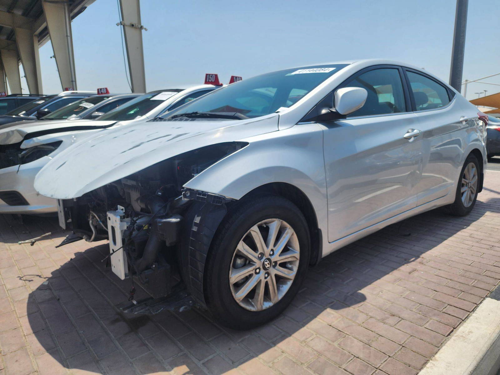 2015 HYUNDAI ELANTRA — 81325 Miles — Lot 41144084 — Main - Marhaba Auctions Used Cars - Image 4