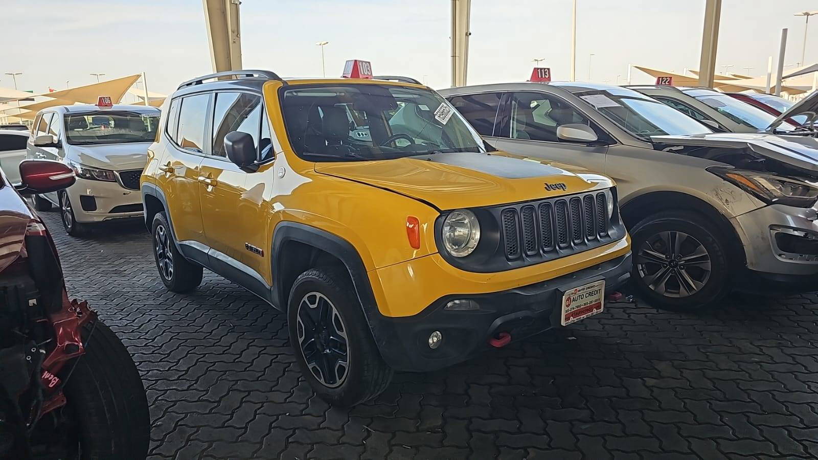 JEEP RENEGADE LATITUDE 2016 - Marhaba Auction Used Cars - Image 6