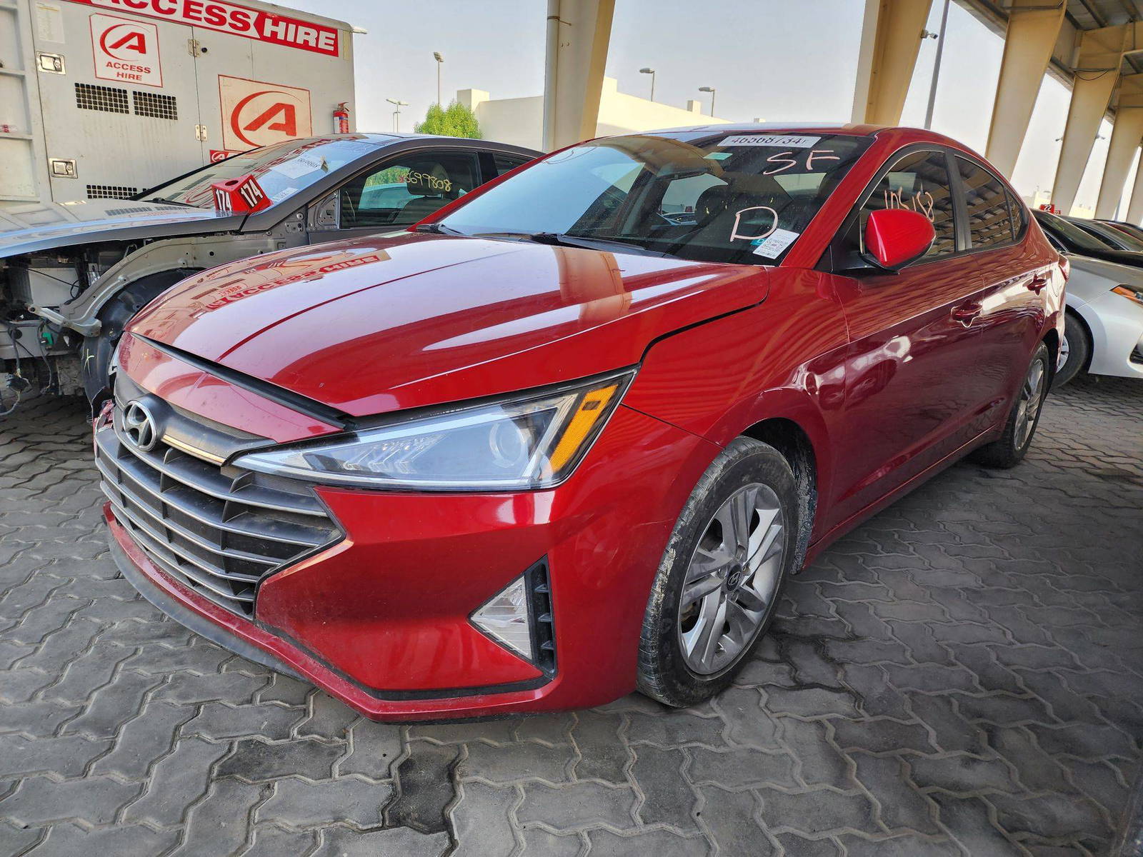 2019 HYUNDAI ELANTRA — 105158 Miles — Lot 46568734 — Souq - Marhaba Auctions Used Cars - Image 9