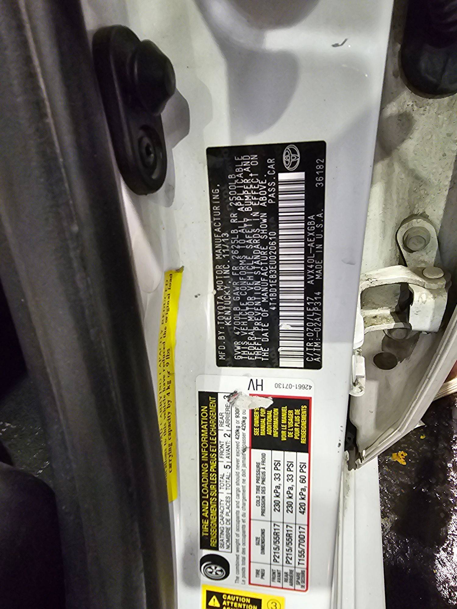 2014 TOYOTA AVALON — 164445 Miles — Lot 90873965 — Main - Marhaba Auctions Used Cars - Image 9