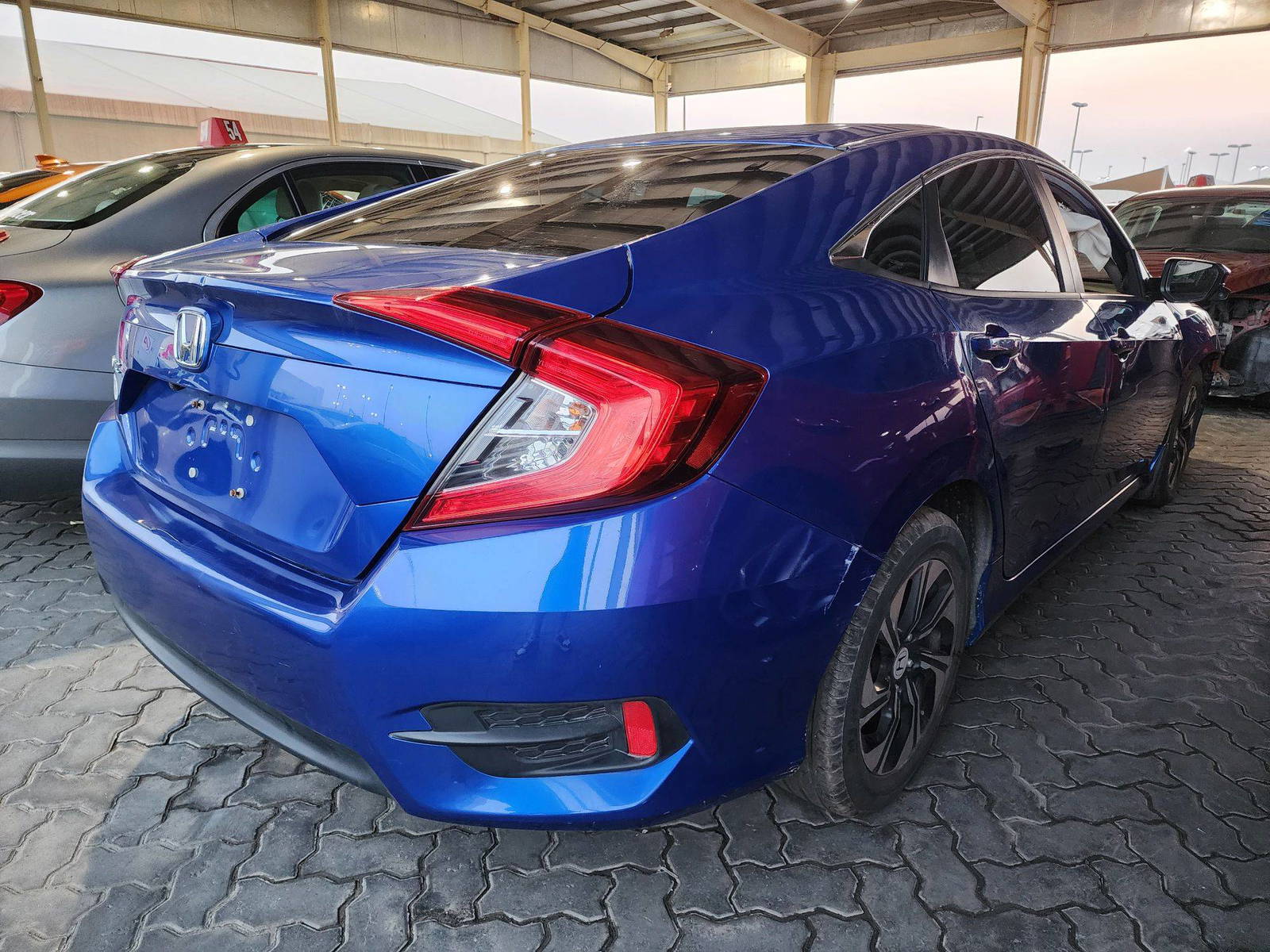 2016 HONDA CIVIC — 63360 KM — Lot 033305 — Ind. 12 - Marhaba Auctions Used Cars - Image 3