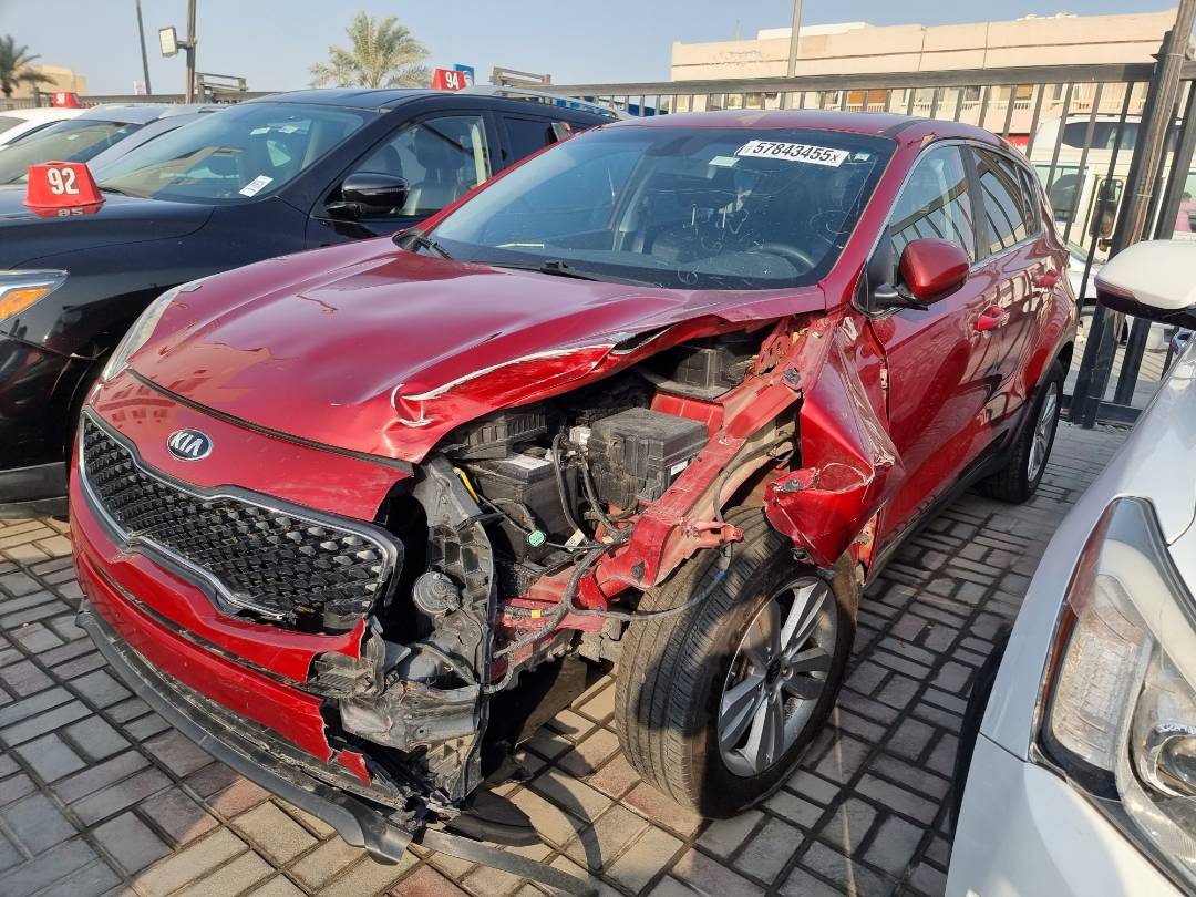 2019 KIA SPORTAGE — 80021 Miles — Lot 94338 — Ind. 12 - Marhaba Auctions Used Cars - Image 3