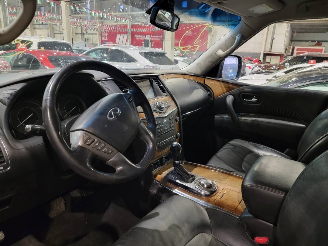 2014 INFINITI QX80 — 222850 Miles — Lot 6E9066652 — Main - Marhaba Auctions Used Cars - Image 8