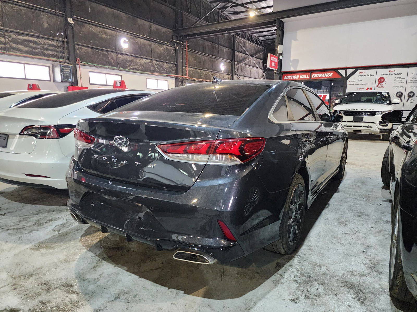 2018 HYUNDAI SONATA — 244695 KM — Lot 348610 — Al Quoz - Marhaba Auctions Used Cars - Image 7