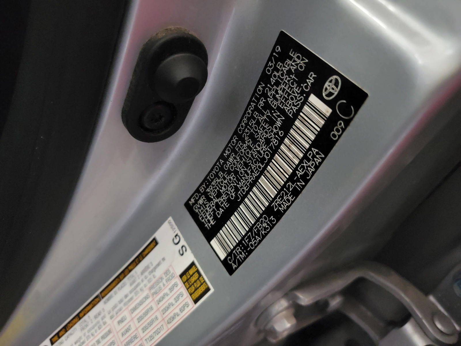 TOYOTA COROLLA 2020 - Marhaba Auction Used Cars - Image 8