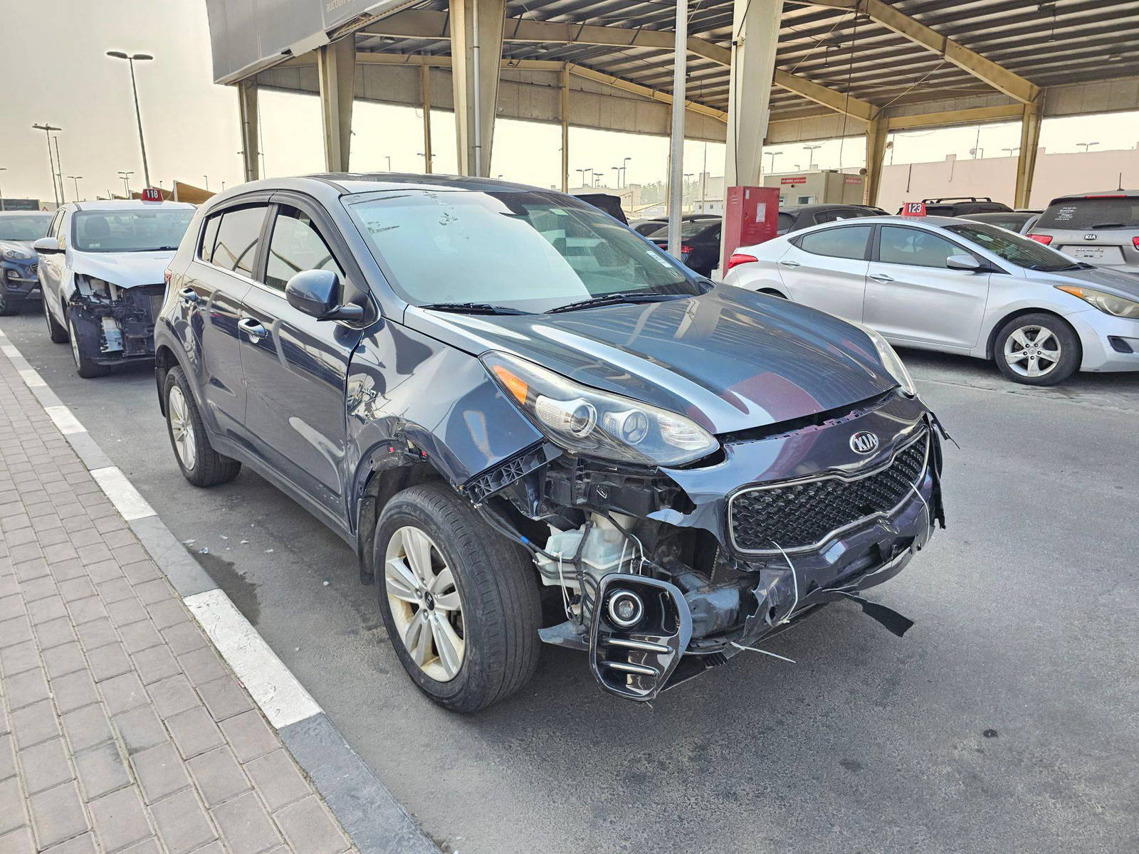 2018 KIA SPORTAGE — 135603 Miles — Lot 7438611 — Souq - Marhaba Auctions Used Cars - Image 4