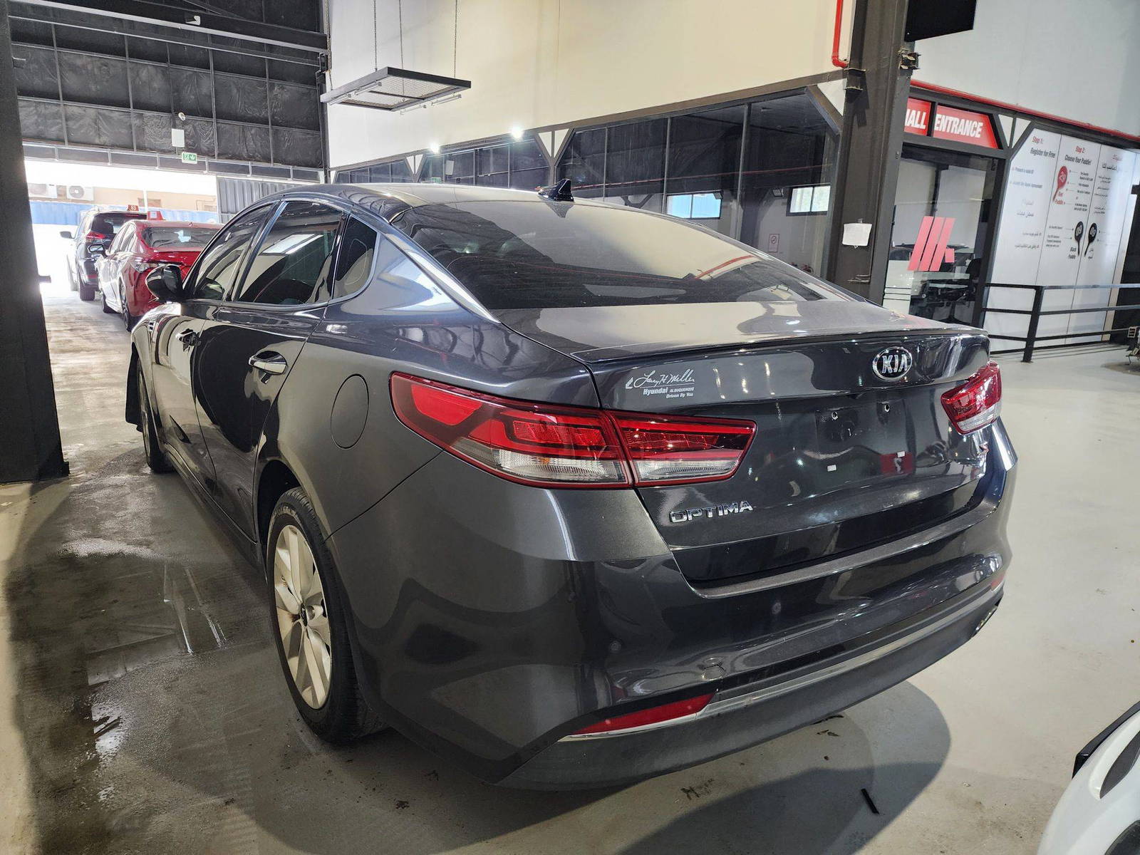 2018 KIA OPTIMA — 99429 Miles — Lot 55569224 — Al Quoz - Marhaba Auctions Used Cars - Image 3