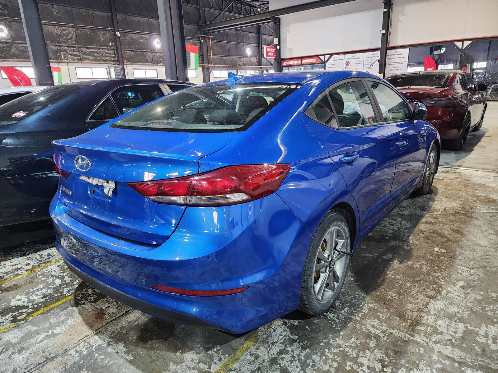 2018 HYUNDAI ELANTRA — 253767 KM — Lot 601556 — Al Quoz - Marhaba Auctions Used Cars - Image 6
