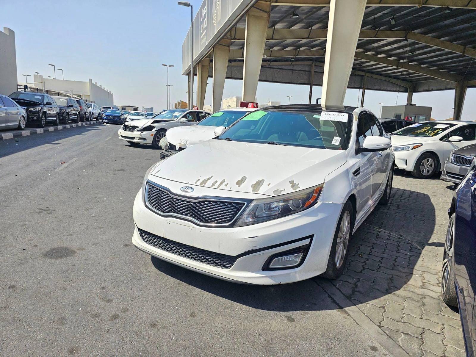 2014 KIA OPTIMA — 169277 Miles — Lot 71EG267477 — Souq - Marhaba Auctions Used Cars - Image 3