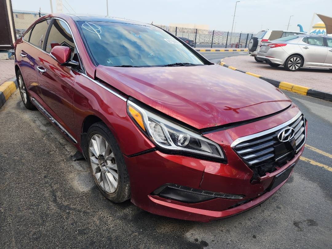 2015 HYUNDAI SONATA — 131345 Miles — Lot H058595 - Marhaba Auctions Used Cars - Image 7