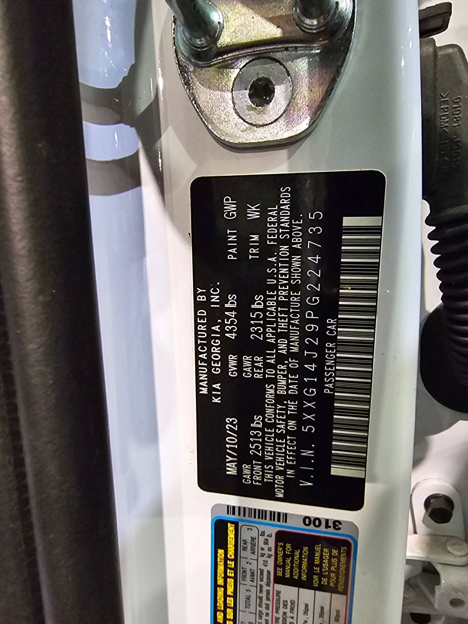 KIA K5 2023 - Marhaba Auction Used Cars - Image 9