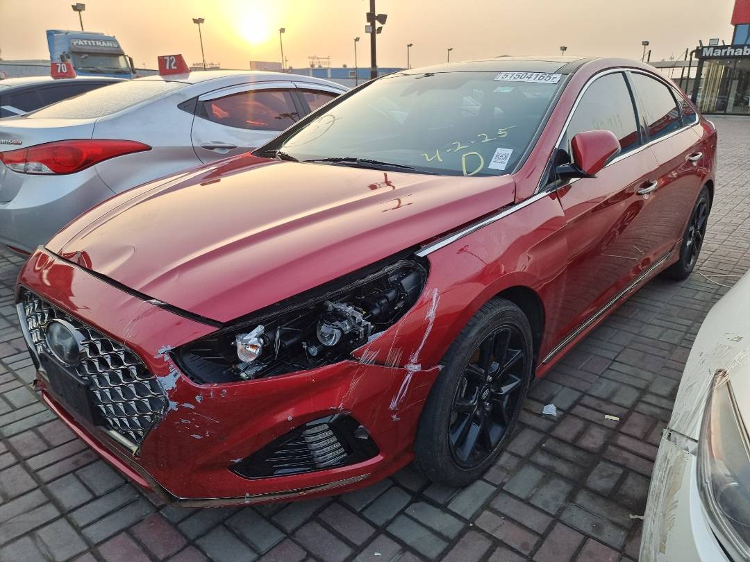 2018 HYUNDAI SONATA — 92919 Miles — Lot 125487 — Ind. 12 - Marhaba Auctions Used Cars - Image 3