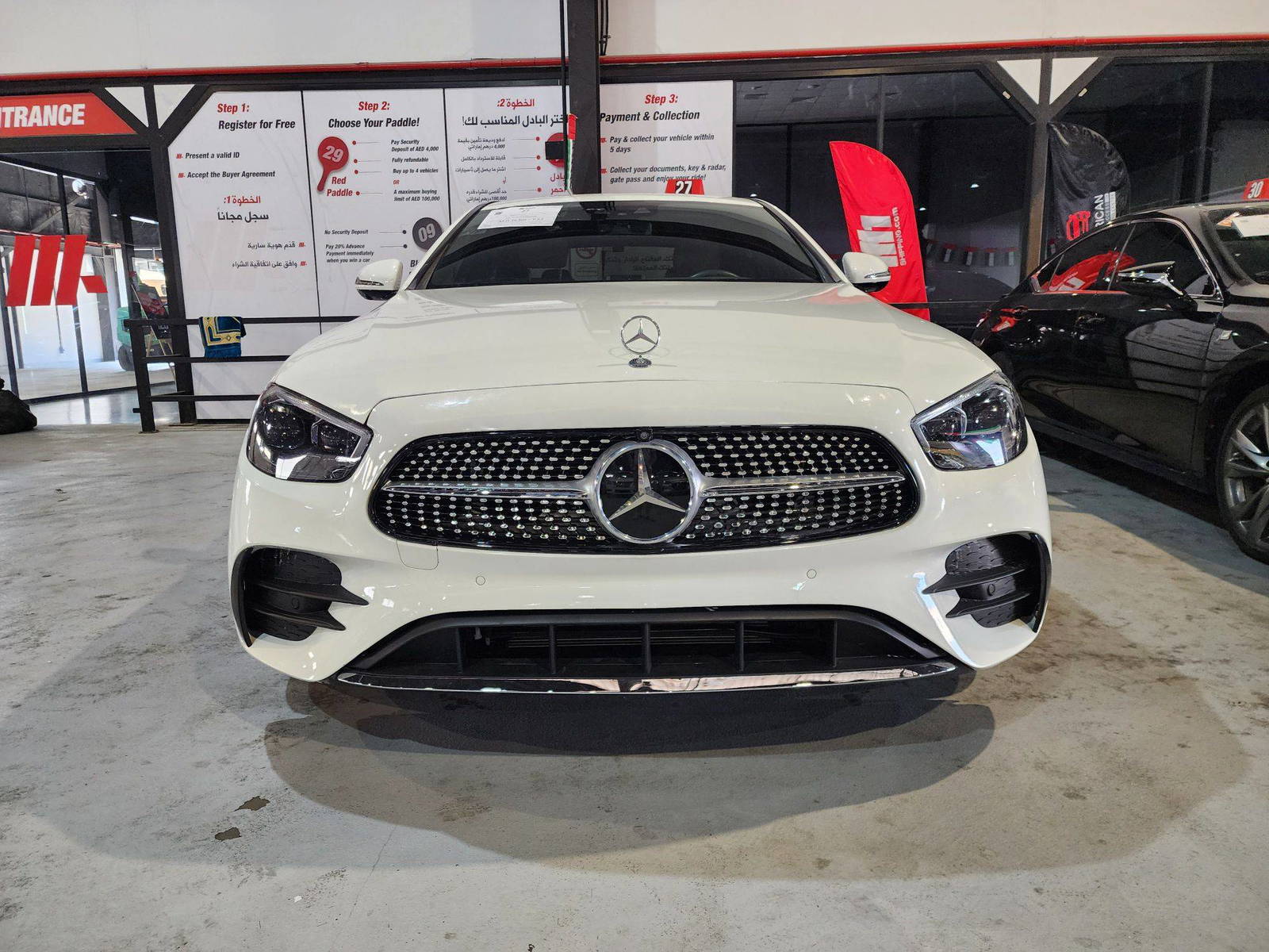 2021 MERCEDES BENZ E-300 — 17592 KM — Lot 002409 — Main - Marhaba Auctions Used Cars - Image 7