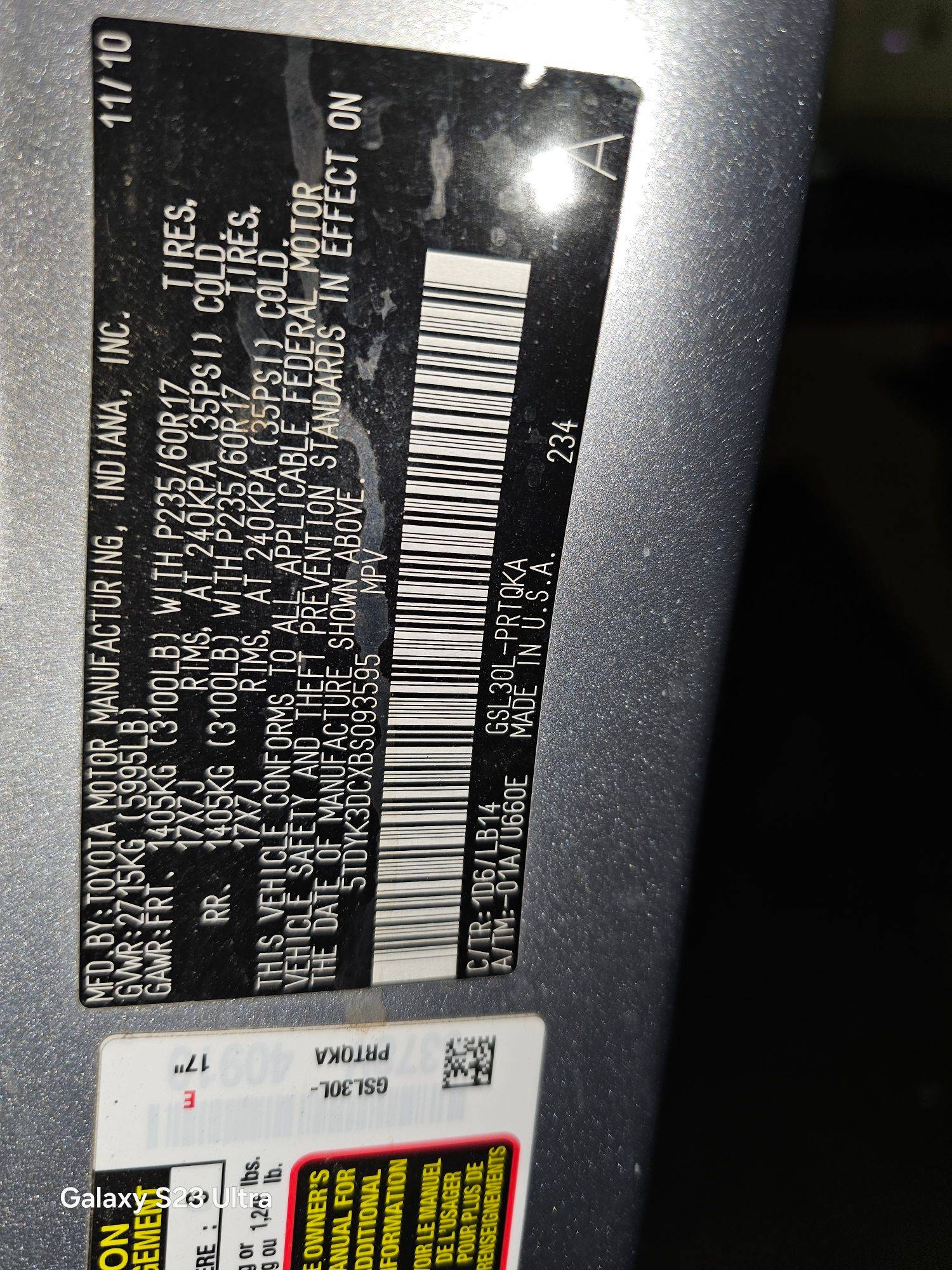 TOYOTA SIENNA 2011 - Marhaba Auction Used Cars - Image 10