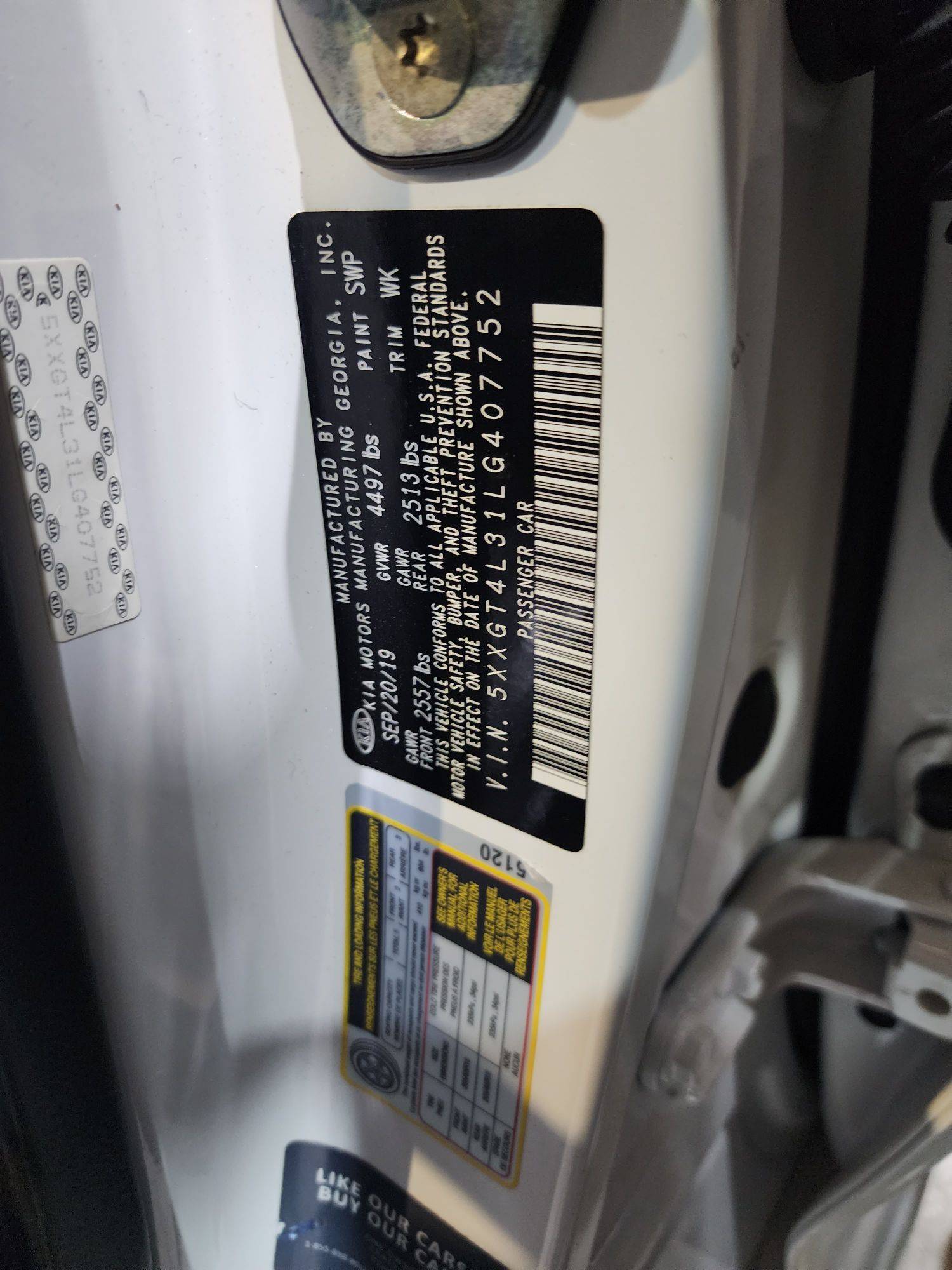 KIA OPTIMA 2020 - Marhaba Auction Used Cars - Image 19