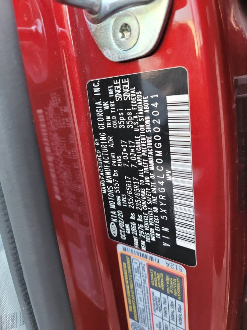 2021 KIA SORENTO — 22608 Miles — Lot G002041 — Main - Marhaba Auctions Used Cars - Image 10