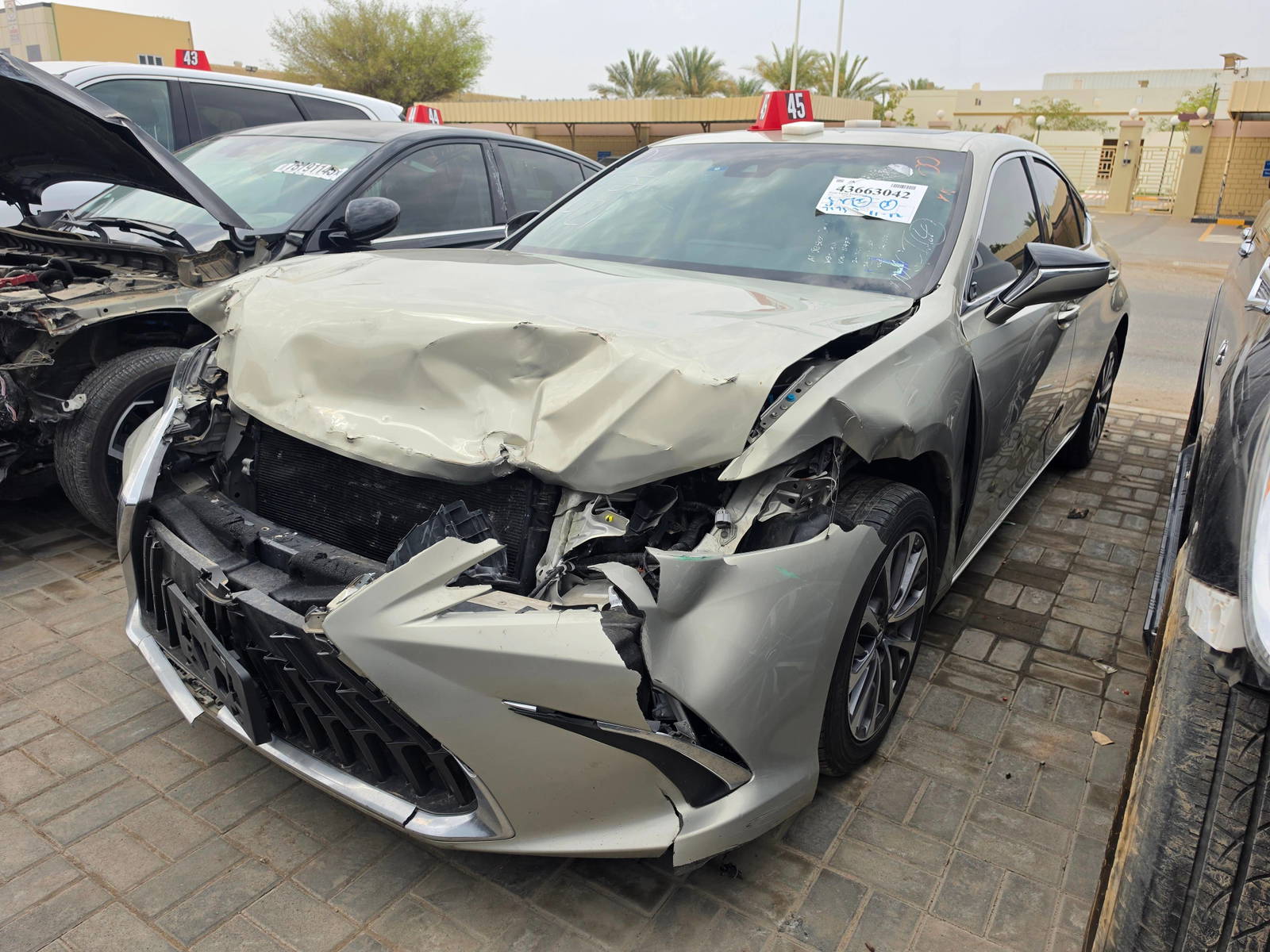 2022 LEXUS ES 350 — 71733 Miles — Lot NU114732 - Marhaba Auctions Used Cars - Image 3