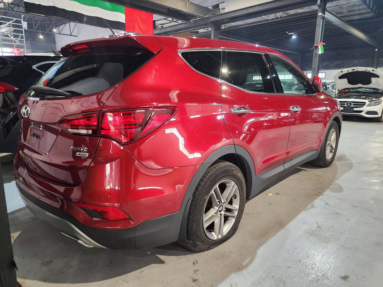 HYUNDAI SANTA FE SPORT 2018 - Marhaba Auction Used Cars - Image 5