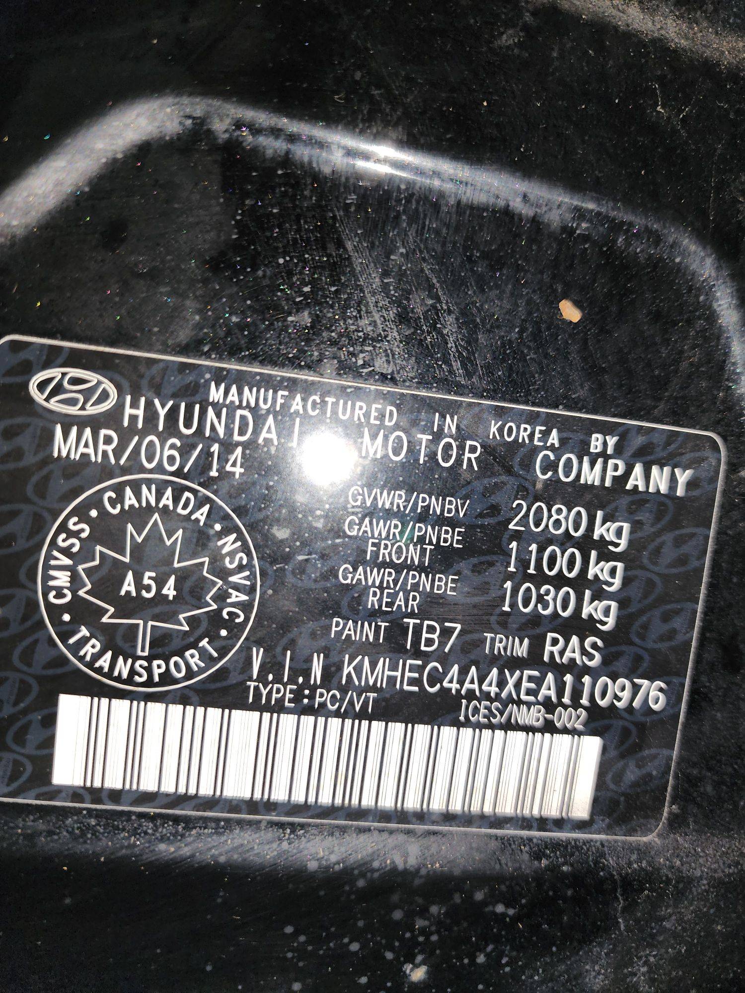 HYUNDAI SONATA 2014 - Marhaba Auction Used Cars - Image 11