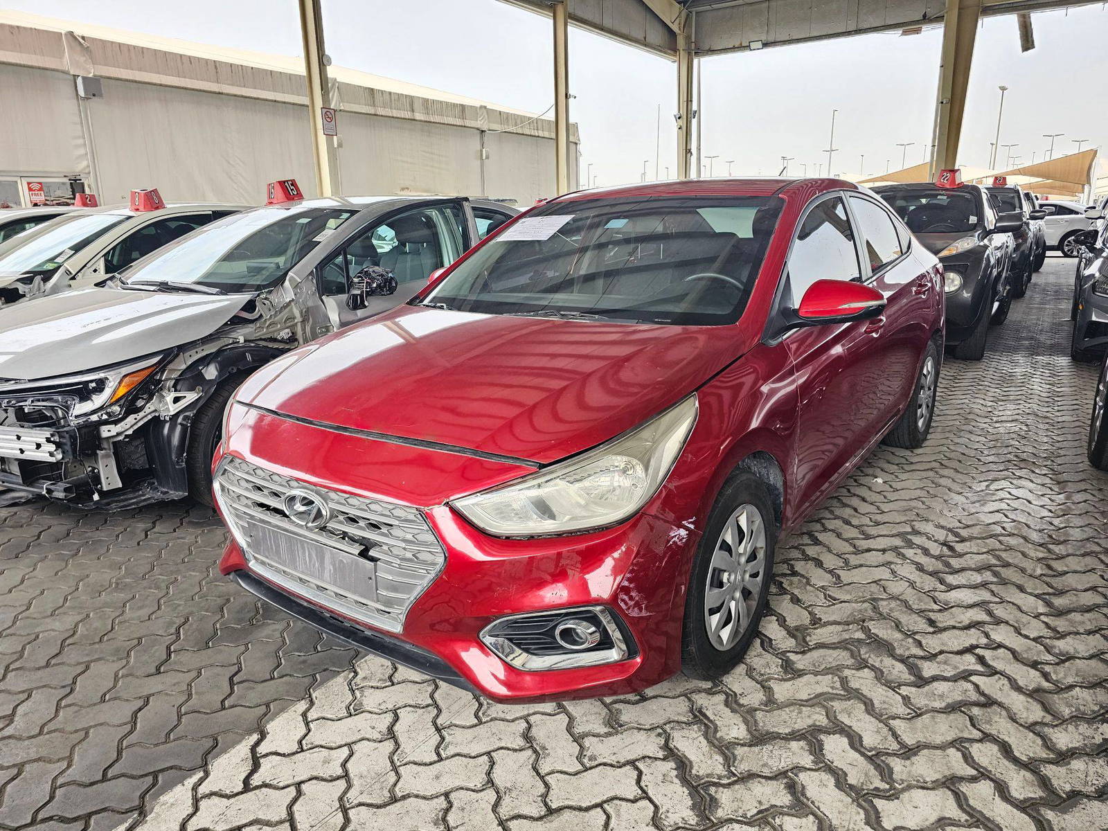 2020 HYUNDAI ACCENT — 147507 KM — Lot 192361 — Souq - Marhaba Auctions Used Cars - Image 5