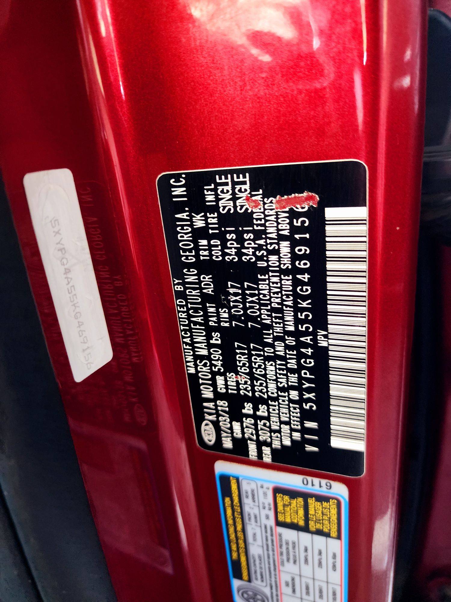 KIA SORENTO 2019 - Marhaba Auction Used Cars - Image 9