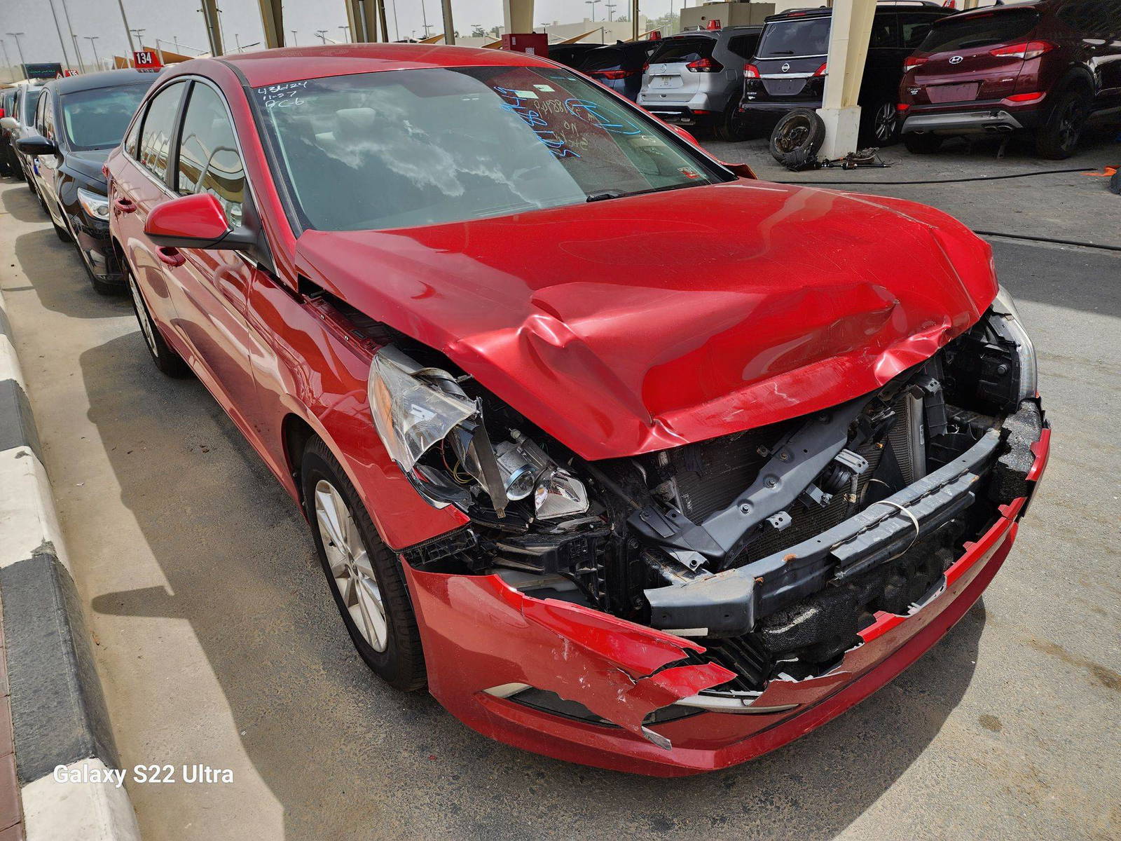 2017 HYUNDAI SONATA — 98479 Miles — Lot 38188949 - Marhaba Auctions Used Cars - Image 7