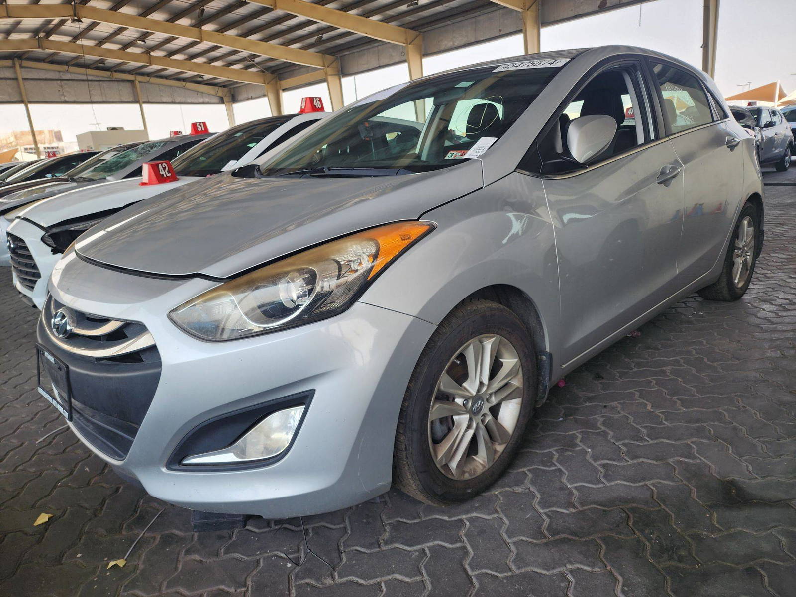 2014 HYUNDAI ELANTRA — 120521 Miles — Lot 43475574 — Souq - Marhaba Auctions Used Cars - Image 3