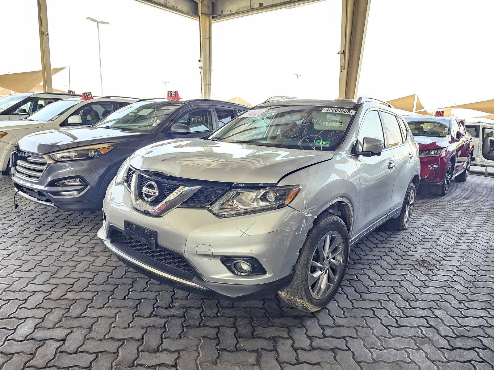 2014 NISSAN ROGUE — 53195 Miles — Lot MV5EC864671 — Souq - Marhaba Auctions Used Cars - Image 5