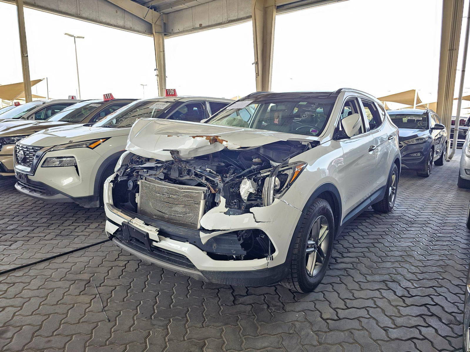 2017 HYUNDAI SANTA FE — 151122 KM — Lot 12303881 — Main - Marhaba Auctions Used Cars - Image 5