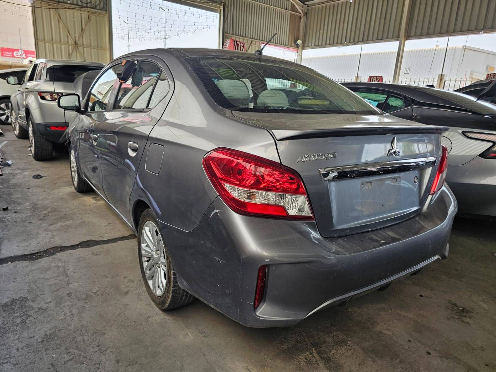 2022 MITSUBISHI ATTRAGE — sold — 99351 KM — Lot H007991 — Main - Marhaba Auctions Used Cars - Image 2