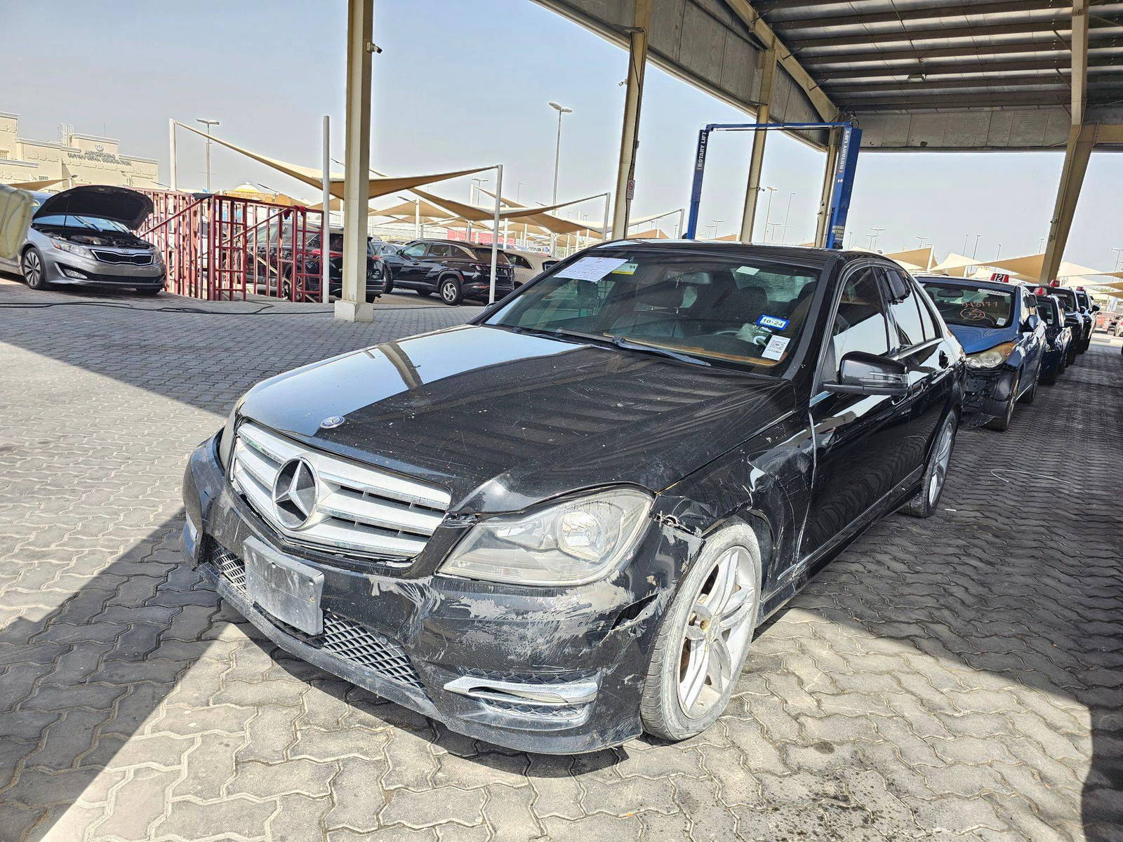 MERCEDES BENZ C300 2012 - Marhaba Auction Used Cars - Image 5