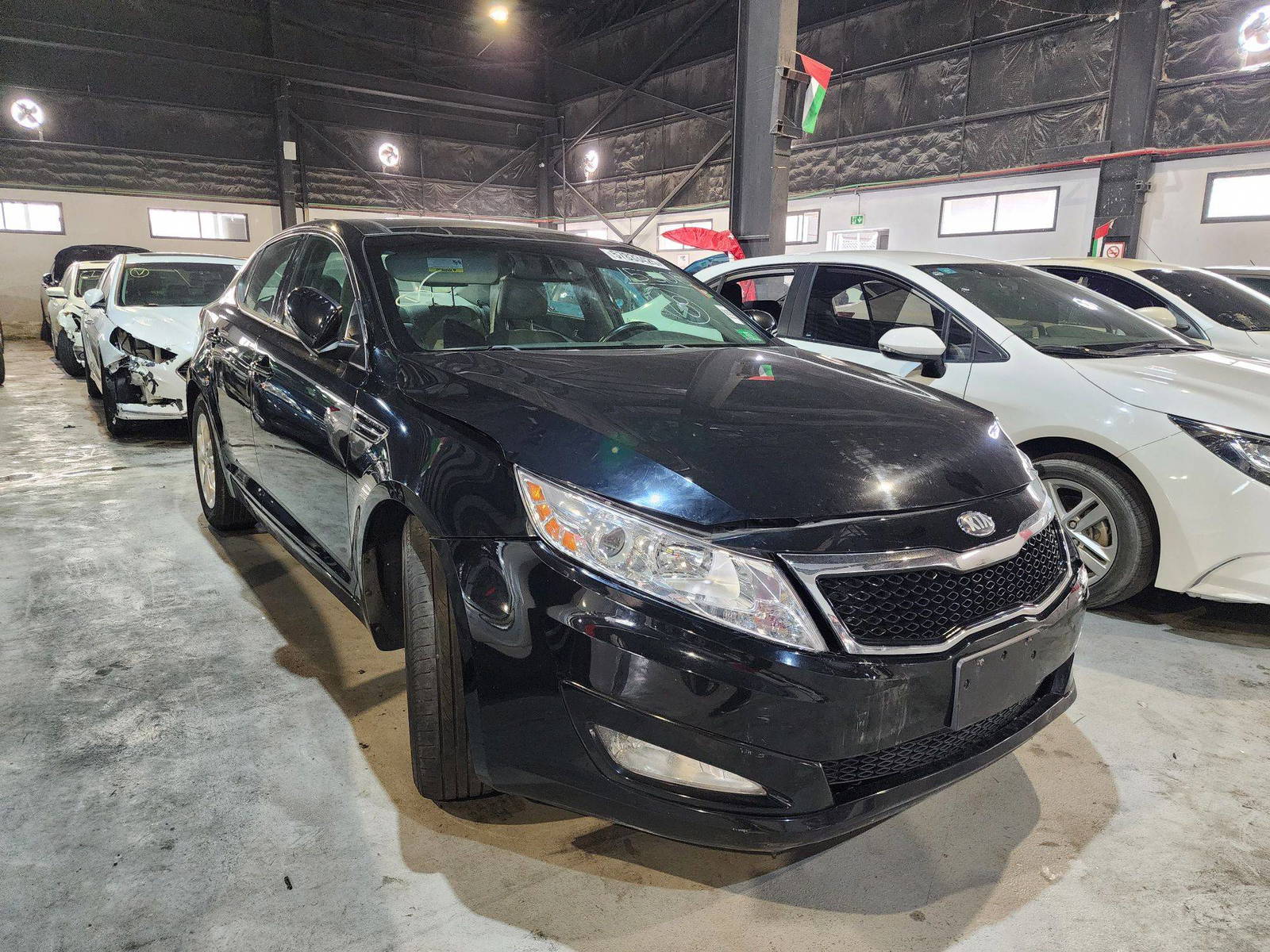 2013 KIA OPTIMA — 141329 Miles — Lot 153108 — Al Quoz - Marhaba Auctions Used Cars - Image 4