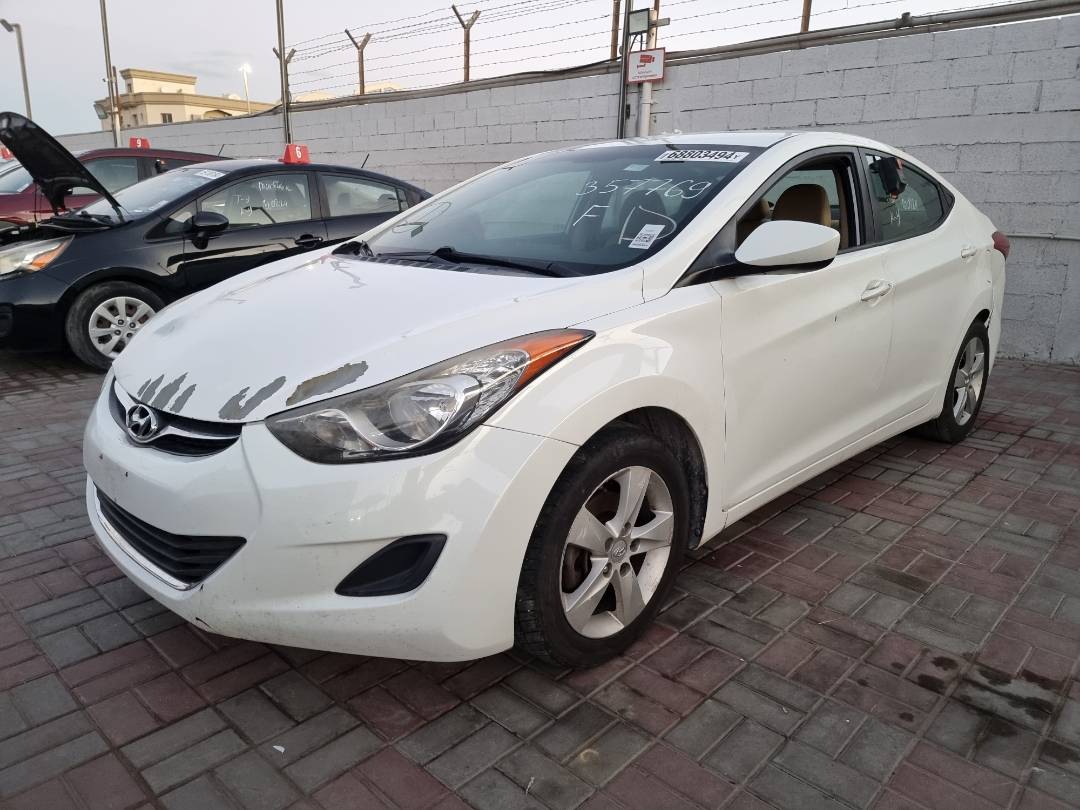 2013 HYUNDAI ELANTRA — 183434 Miles — Lot 125487 — Ind. 12 - Marhaba Auctions Used Cars - Image 3