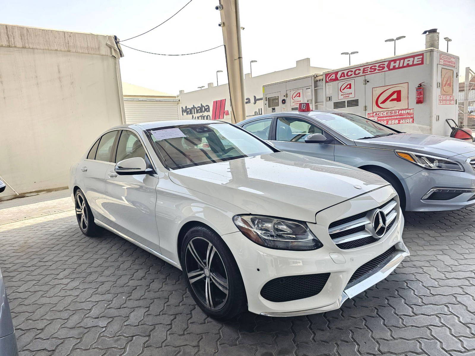 2017 MERCEDES BENZ C300 — 122706 KM — Lot 4JB8HU200670 — Souq - Marhaba Auctions Used Cars - Image 3