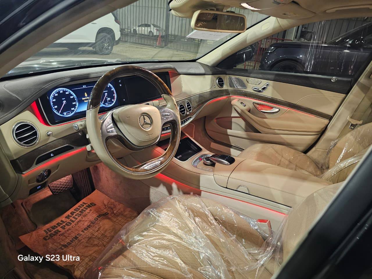 MERCEDES BENZ S 550 2015 - Marhaba Auction Used Cars - Image 7